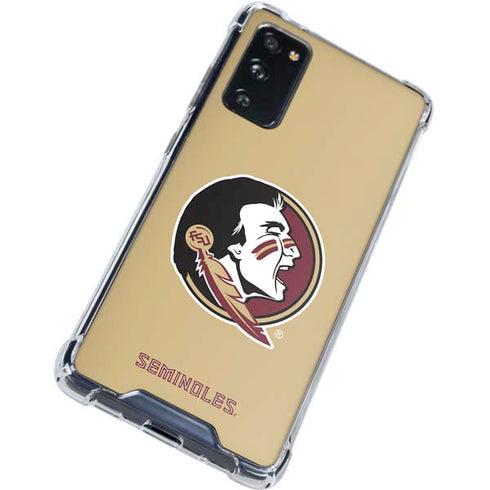 Florida State FSU Seminoles Logo Galaxy S20 FE Clear Case